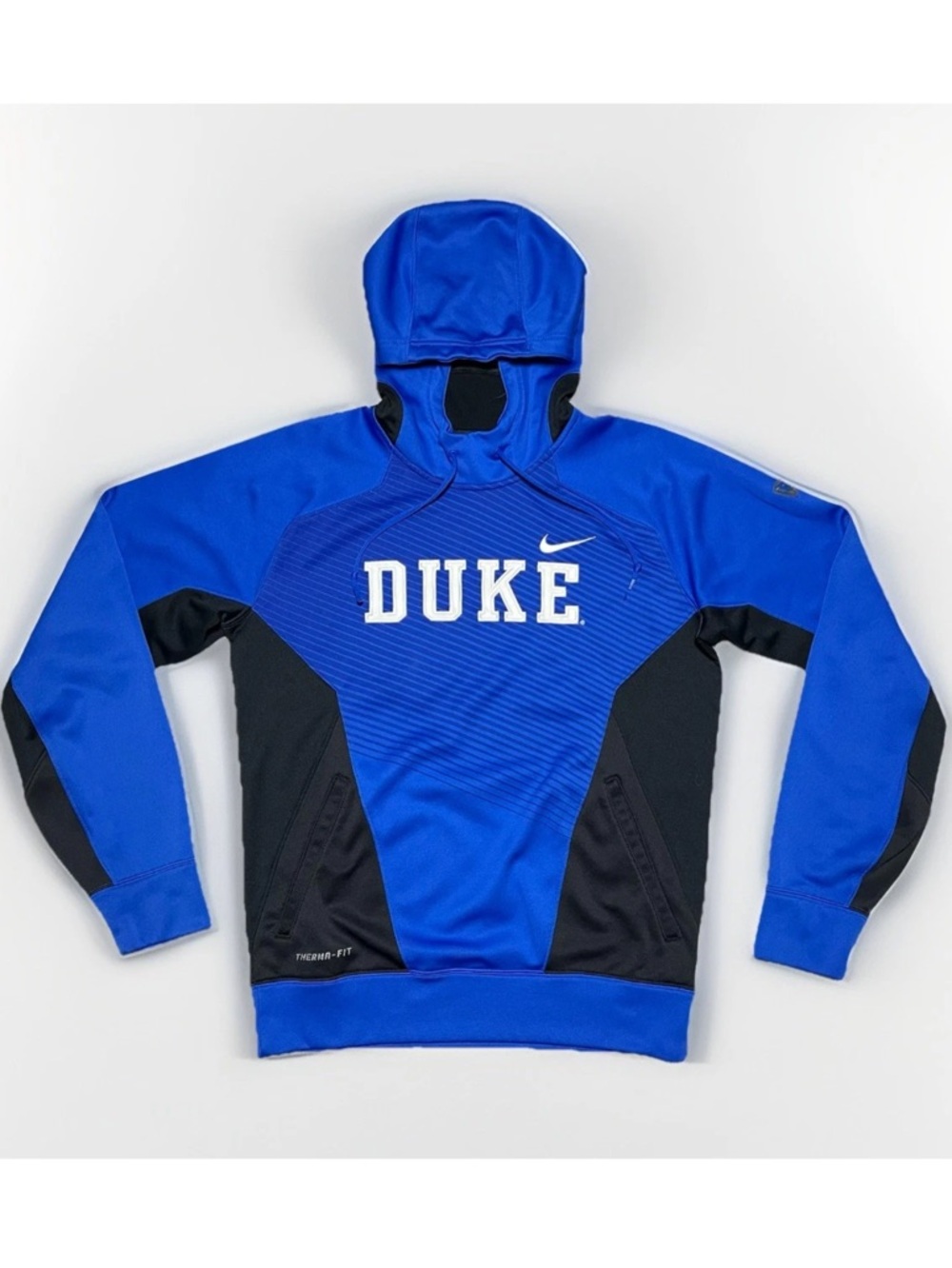 Duke Blue Devils Nike Elite Thermafit Hooded Sweatshirt Men's Small